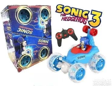 Stunt Sonic auto na daljinski sa svetlećim točkovima Fantastična na lalafo.rs Stunt Sonic auto na daljinski sa svetlećim točkovima Fantastična