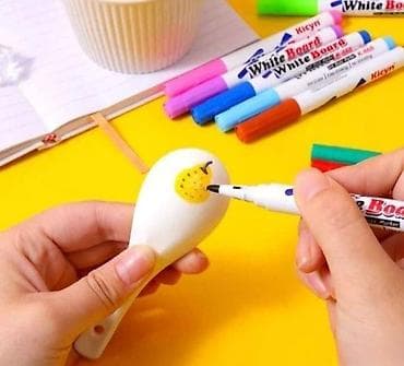 Magični flomasteri 12 kom + kašika Magični flomasteri sa 12 komada i na lalafo.rs — 1 Magični flomasteri 12 kom + kašika Magični flomasteri sa 12 komada i — 1