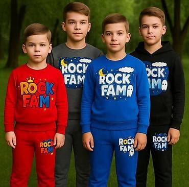 Dečiji komplet trenerke “ROCK FAM” - Dvončni komplet: dukser + donji at lalafo.rs — 2 Dečiji komplet trenerke “ROCK FAM” - Dvončni komplet: dukser + donji — 2