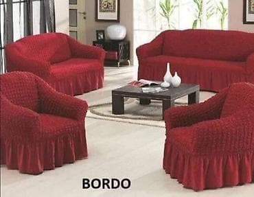 Elastične navlake za garniture i fotelje Za trosed dvosed I fotelja na lalafo.rs — 3 Elastične navlake za garniture i fotelje Za trosed dvosed I fotelja — 3