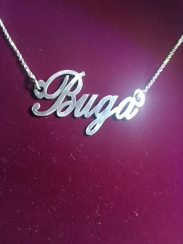 Personalizovane ogrlice sa imenom – srebrni privešci - Ogrlice sa at lalafo.rs — 1 Personalizovane ogrlice sa imenom – srebrni privešci - Ogrlice sa — 1