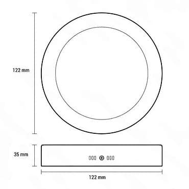 Sve za vikendicu i baštu: LED plafonjera okrugla – 12 cm - Tip: LED nadgradna plafonska na lalafo.rs — 3 Sve za vikendicu i baštu: LED plafonjera okrugla – 12 cm - Tip: LED nadgradna plafonska — 3