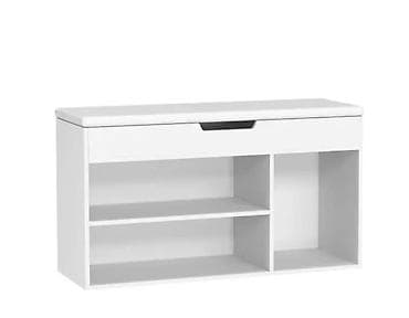 Aga drveni stalak za cipele sa sedištem - beli Upotpunite svoj hodnik na lalafo.rs — 4 Aga drveni stalak za cipele sa sedištem - beli Upotpunite svoj hodnik — 4