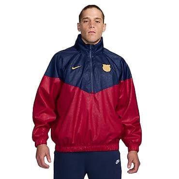 Jackets: NIKE Barcelona HM GX Anorak Jacket Soccer vel.M NOVO FQ at lalafo.rs — 2 Jackets: NIKE Barcelona HM GX Anorak Jacket Soccer vel.M NOVO FQ — 2