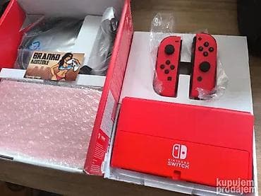 JEDINSTVENA PONUDA! Mario - Red Edition Nintendo Switch OLED konzola na lalafo.rs — 1 JEDINSTVENA PONUDA! Mario - Red Edition Nintendo Switch OLED konzola — 1