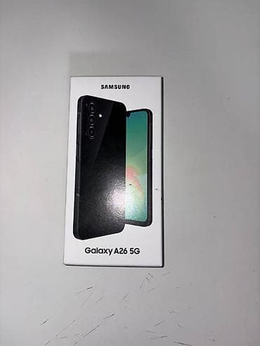 Samsung Galaxy A26 – 128GB – Crni Telefon je potpuno nov, dobijen na na lalafo.rs — 1 Samsung Galaxy A26 – 128GB – Crni Telefon je potpuno nov, dobijen na — 1