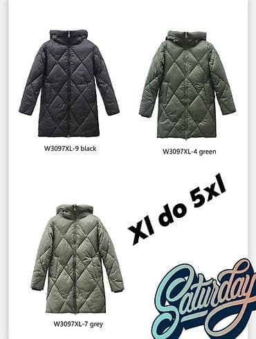 Zenska dugačka prošivena jakna (puffer jacket) Dostupna u tri boje u na lalafo.rs — 2 Zenska dugačka prošivena jakna (puffer jacket) Dostupna u tri boje u — 2