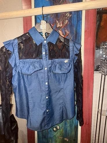 Miss Sixty “Diamond” košulja – model L - Materijal: teksas telo u na lalafo.rs — 5 Miss Sixty “Diamond” košulja – model L - Materijal: teksas telo u — 5