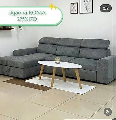 Ugaona garnitura ROMA – 275 x 170 cm - Moderne, čiste linije sa na lalafo.rs Ugaona garnitura ROMA – 275 x 170 cm - Moderne, čiste linije sa