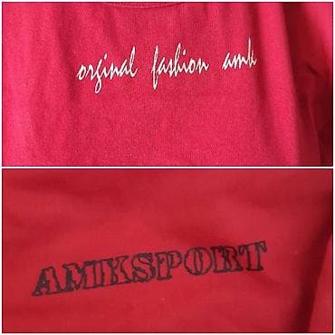 AMK ženska majica kratkih rukava - Boja: crvena - Brend/linija: AMK / na lalafo.rs — 3 AMK ženska majica kratkih rukava - Boja: crvena - Brend/linija: AMK / — 3