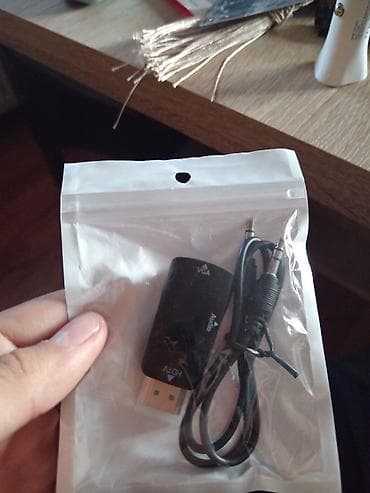 HDMI na VGA adapter sa audio izlazom (HDMI muški na VGA ženski) Opis na lalafo.rs — 5 HDMI na VGA adapter sa audio izlazom (HDMI muški na VGA ženski) Opis — 5