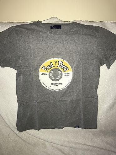 Men's Clothing: T-shirt Fred Perry, color - Grey at lalafo.rs — 1 Men's Clothing: T-shirt Fred Perry, color - Grey — 1