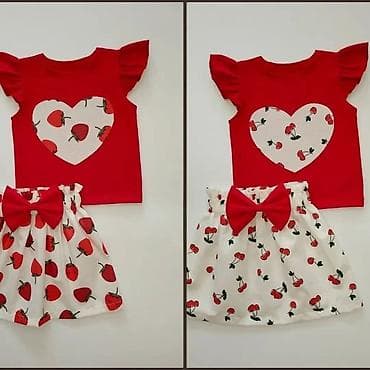 Kids' costumes: 👗 Cena kompleta (majica + suknja): 2500 din 📏 Veličine: 1, 2, 4, 6, 8 at lalafo.rs — 8 Kids' costumes: 👗 Cena kompleta (majica + suknja): 2500 din 📏 Veličine: 1, 2, 4, 6, 8 — 8