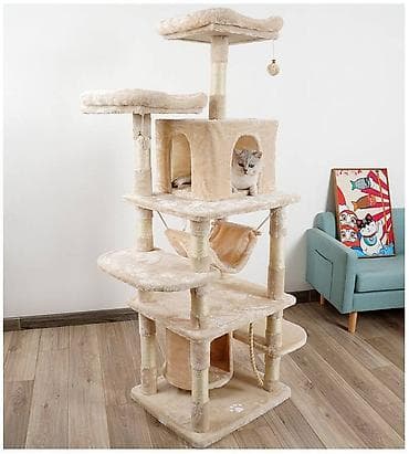 dve suknje po: Stablao/toranj za mačke – višespratna penjalica sa kućicama i na lalafo.rs — 2 dve suknje po: Stablao/toranj za mačke – višespratna penjalica sa kućicama i — 2