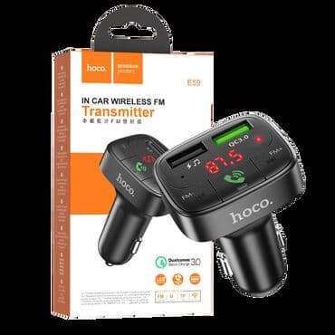 E59 Promise, punjač za automobil, BT v5.0, FM predajnik, sa USB QC 18W na lalafo.rs E59 Promise, punjač za automobil, BT v5.0, FM predajnik, sa USB QC 18W