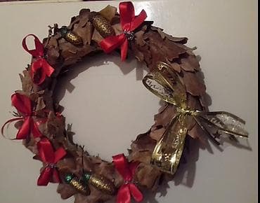 Praznični ukrasi od prirodnih materijala – badnjak i dekorativni venac na lalafo.rs — 5 Praznični ukrasi od prirodnih materijala – badnjak i dekorativni venac — 5