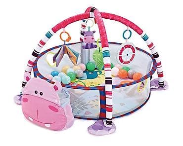 Razigrana podloga/igralište za bebe sa lopticama i visećim igračkama na lalafo.rs Razigrana podloga/igralište za bebe sa lopticama i visećim igračkama
