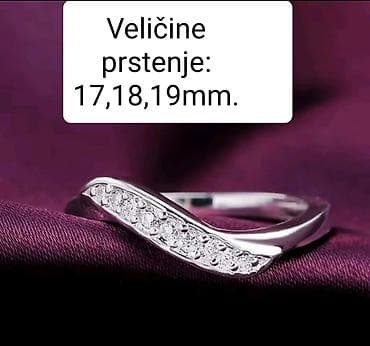 PRELEPE KVALITETNE POSREBRENE RAZNOVRSNE PRSTENJE SA CIRKONIMA SA na lalafo.rs — 2 PRELEPE KVALITETNE POSREBRENE RAZNOVRSNE PRSTENJE SA CIRKONIMA SA — 2