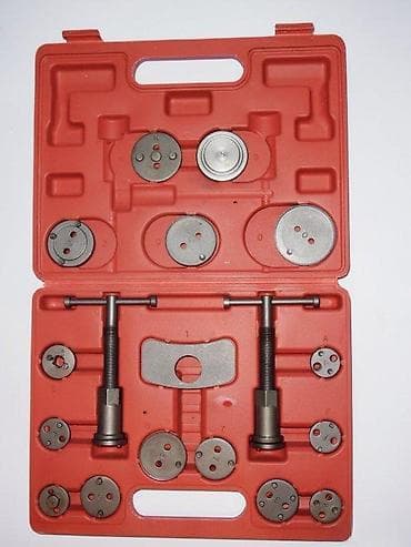 Tools & Equipment: Set alata za kočione čeljusti, dizajniran za vraćanje klipova kočnica at lalafo.rs — 7 Tools & Equipment: Set alata za kočione čeljusti, dizajniran za vraćanje klipova kočnica — 7