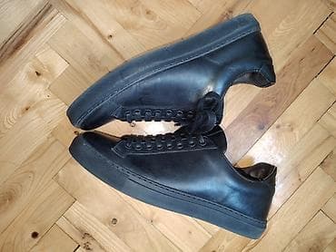 Muške kožne patike – crne UG 28cm - Model: niskoprofilne patike sa na lalafo.rs — 2 Muške kožne patike – crne UG 28cm - Model: niskoprofilne patike sa — 2