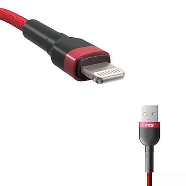 Mobile Phones & Accessories: Lightning kabl za iPhone/iPad – pleteni, izdržljiv - Konektori: USB-A at lalafo.rs — 4 Mobile Phones & Accessories: Lightning kabl za iPhone/iPad – pleteni, izdržljiv - Konektori: USB-A — 4