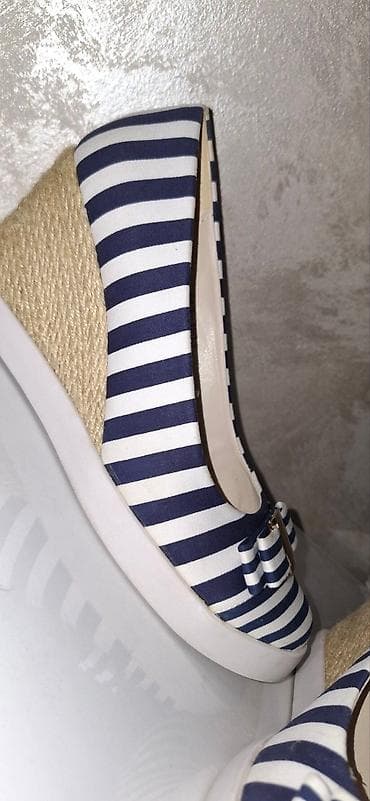 Ženske espadrile sa punom petom klasičnog dizajna sa prugastim na lalafo.rs — 4 Ženske espadrile sa punom petom klasičnog dizajna sa prugastim — 4