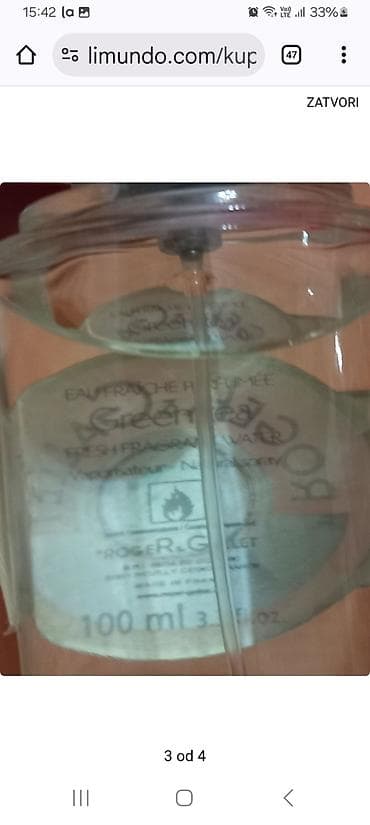 cista koza broj: Roger & Gallet Paris – Thé Vert (Zeleni čaj) edp, 100ml - Brend na lalafo.rs — 3 cista koza broj: Roger & Gallet Paris – Thé Vert (Zeleni čaj) edp, 100ml - Brend — 3