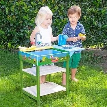 Kreativne i edukativne igračke: Dečija baštenska “mud kitchen” radna stanica sa kadicom i slavinom – na lalafo.rs — 5 Kreativne i edukativne igračke: Dečija baštenska “mud kitchen” radna stanica sa kadicom i slavinom – — 5