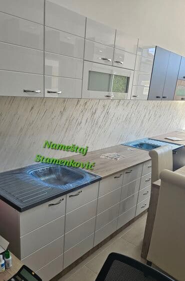 Kitchen furniture: 🔥 odmah dostupna 🔥 kuhinja od medijapana (bela) sara na krilima "3 at lalafo.rs — 4 Kitchen furniture: 🔥 odmah dostupna 🔥 kuhinja od medijapana (bela) sara na krilima "3 — 4