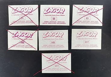 3 živih nelepljenih original sličica Zagor Živa sličica znači da na lalafo.rs — 2 3 živih nelepljenih original sličica Zagor Živa sličica znači da — 2