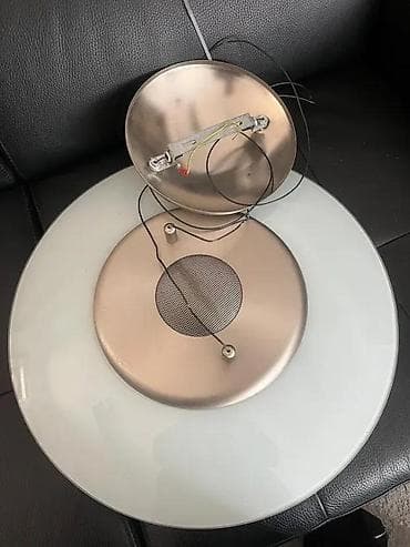 prsluk jaknica mango u: Stropna viseća LED lampa – staklo i brušeni metal - Moderan okrugli at lalafo.rs — 1 prsluk jaknica mango u: Stropna viseća LED lampa – staklo i brušeni metal - Moderan okrugli — 1