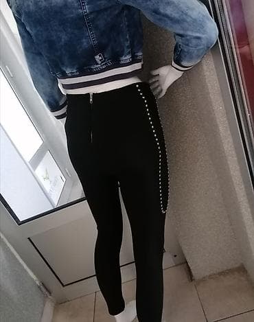 Pantalone extra, visok struk Sa strane ima nitne Vel S M Uvoz na lalafo.rs — 7 Pantalone extra, visok struk Sa strane ima nitne Vel S M Uvoz — 7