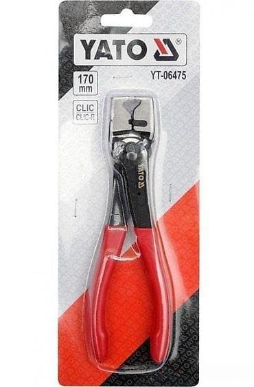 Hand Tools: Klešta za stezaljke CLIC/CLIC-R – YATO YT-06475, 170 mm - Specijalna at lalafo.rs — 2 Hand Tools: Klešta za stezaljke CLIC/CLIC-R – YATO YT-06475, 170 mm - Specijalna — 2