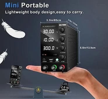 Laboratorijsko DC napajanje NICE-POWER 0-30V 0-10A (300W) - Izlaz: do na lalafo.rs — 4 Laboratorijsko DC napajanje NICE-POWER 0-30V 0-10A (300W) - Izlaz: do — 4