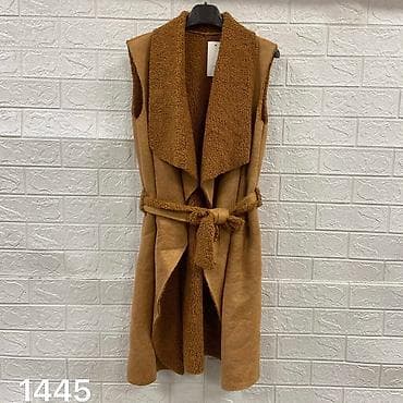 prsluk jaknica mango u: Ženska bezrukavna prošivena bunda/kaput-prsluk u karamel braon boji at lalafo.rs — 2 prsluk jaknica mango u: Ženska bezrukavna prošivena bunda/kaput-prsluk u karamel braon boji — 2