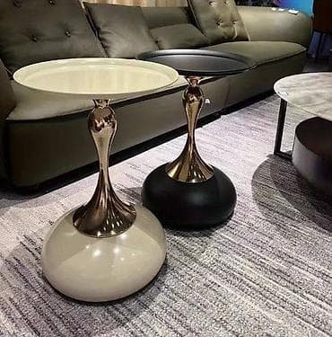 Stilski klub stolovi: Moderan pomoćni/klub stočić – skulpturalni dizajn - Dizajn: savremena na lalafo.rs — 8 Stilski klub stolovi: Moderan pomoćni/klub stočić – skulpturalni dizajn - Dizajn: savremena — 8