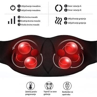 Termo masažeri: Šijacu masažer za sve delove tela – crni Trenutna cena je: 3300 din na lalafo.rs — 8 Termo masažeri: Šijacu masažer za sve delove tela – crni Trenutna cena je: 3300 din — 8