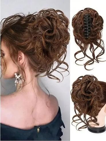 Uvijena punđa – umetak za kosu sa šnalom/češljićem - Brza i efektna na lalafo.rs — 5 Uvijena punđa – umetak za kosu sa šnalom/češljićem - Brza i efektna — 5