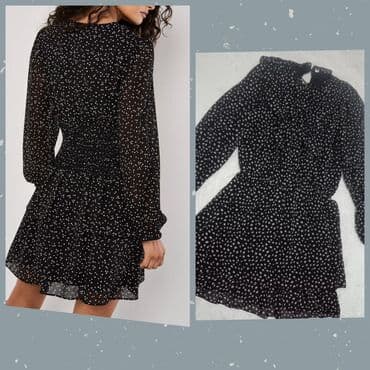 M, color - Black, Evening, Long sleeves at lalafo.rs M, color - Black, Evening, Long sleeves