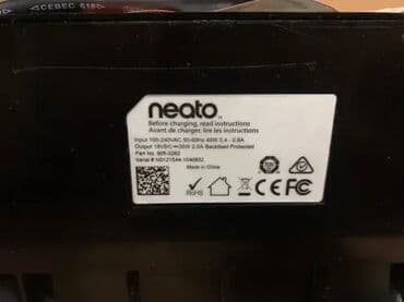 Vacuum Cleaner Parts: Punjač za Robot usisivač NEATO; Baza sa napojnim kablom; 18 V DC; 36W; at lalafo.rs — 2 Vacuum Cleaner Parts: Punjač za Robot usisivač NEATO; Baza sa napojnim kablom; 18 V DC; 36W; — 2