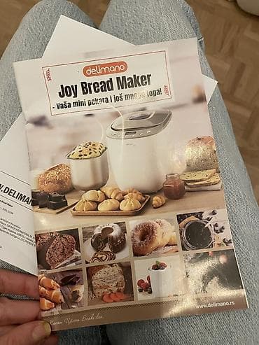 Mašina za hleb Delimano Joy - Automatska pekara sa LCD displejem i na lalafo.rs — 5 Mašina za hleb Delimano Joy - Automatska pekara sa LCD displejem i — 5