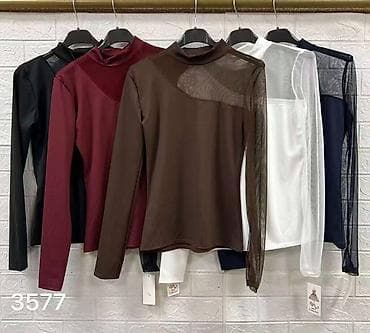 🔥Ženska majica s dugim rukavima i prozirnim mrežastim detaljem ✅2000 na lalafo.rs — 5 🔥Ženska majica s dugim rukavima i prozirnim mrežastim detaljem ✅2000 — 5