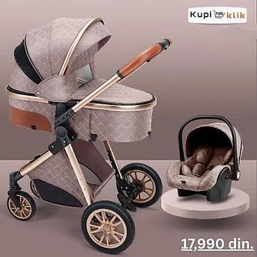 Kompaktan 3u1 set za bebe: kolica + nosiljka/autosedište - na lalafo.rs — 3 Kompaktan 3u1 set za bebe: kolica + nosiljka/autosedište - — 3
