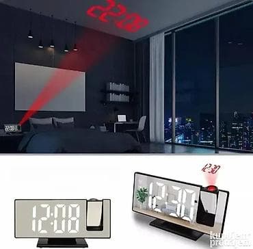 LED Digitalni Sat sa Projektorom i Termometrom ⏰🌡️ Praktičan i na lalafo.rs — 2 LED Digitalni Sat sa Projektorom i Termometrom ⏰🌡️ Praktičan i — 2