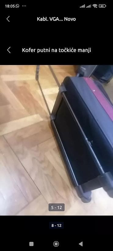 Kofer manji platneni oko 55 /35 /20 ispravan dobar
Mirjevo na lalafo.rs — 7 Kofer manji platneni oko 55 /35 /20 ispravan dobar
Mirjevo — 7