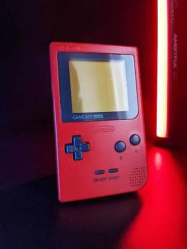 Nintendo Game Boy Pocket – crvena verzija - Prijenosna konzola na lalafo.rs Nintendo Game Boy Pocket – crvena verzija - Prijenosna konzola