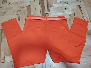 Ženske pantalone Freesia – narandžaste - Model: ravne pantalone sa na lalafo.rs — 2 Ženske pantalone Freesia – narandžaste - Model: ravne pantalone sa — 2