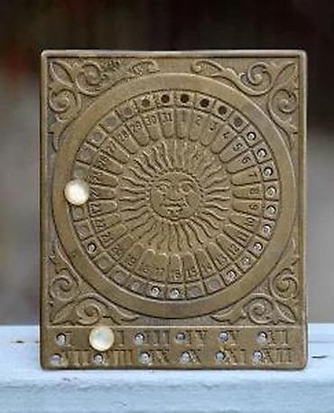 Antiques: Antikni Veliki Večiti Mesingani Kalendar Bog Sunca Sedef dug. Vintage at lalafo.rs — 10 Antiques: Antikni Veliki Večiti Mesingani Kalendar Bog Sunca Sedef dug. Vintage — 10