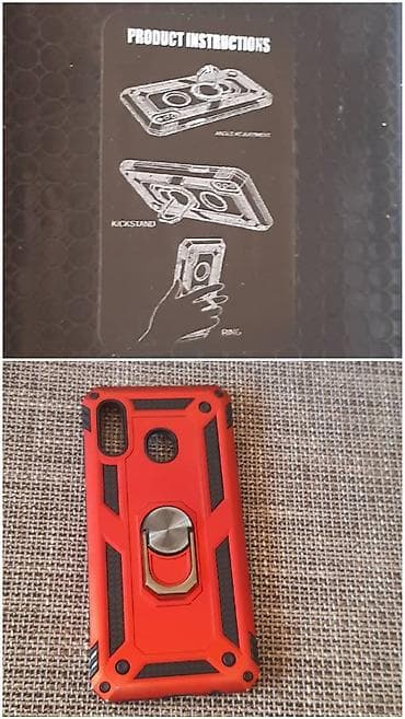 Zaštitna futrola za telefon sa prstenom i stalkom - Izdržljiva at lalafo.rs — 1 Zaštitna futrola za telefon sa prstenom i stalkom - Izdržljiva — 1