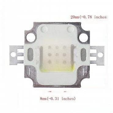 Home & Garden: 10W High Power LED čip – COB modul - Snaga: 10 W - Tip: High Power at lalafo.rs — 6 Home & Garden: 10W High Power LED čip – COB modul - Snaga: 10 W - Tip: High Power — 6
